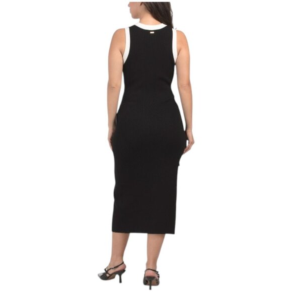 TOCCIN Victoria Sleeveless Tie Front Midi Dress - Picture 2 of 2